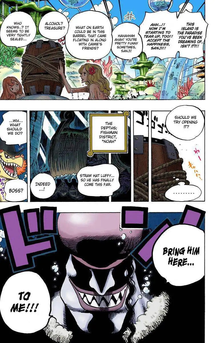 One Piece - Digital Colored Comics Chapter 608 17